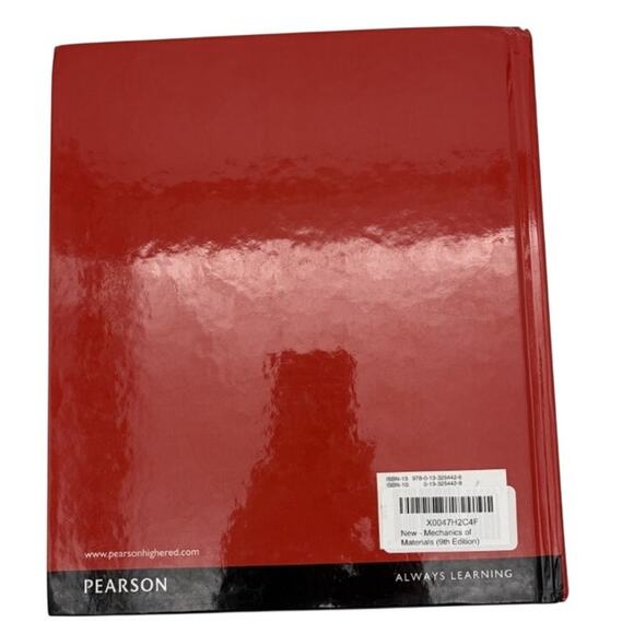 Mechanics of Materials Ninth Edition R. C. Hibbeler Textbook NEW - Picture 2 of 3